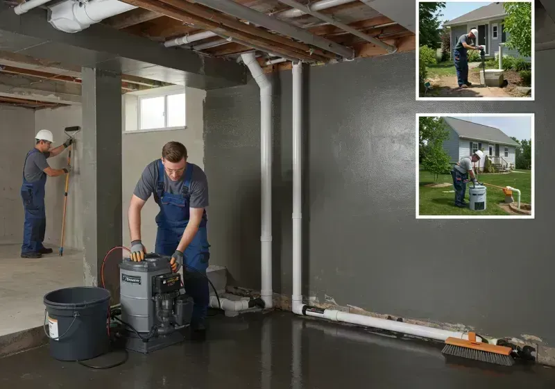 Basement Waterproofing and Flood Prevention process in Topeka, KS